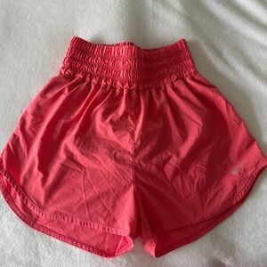 Nike Women's Coral Athletic Shorts